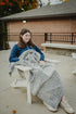 Frost Grey Sherpa Blanket